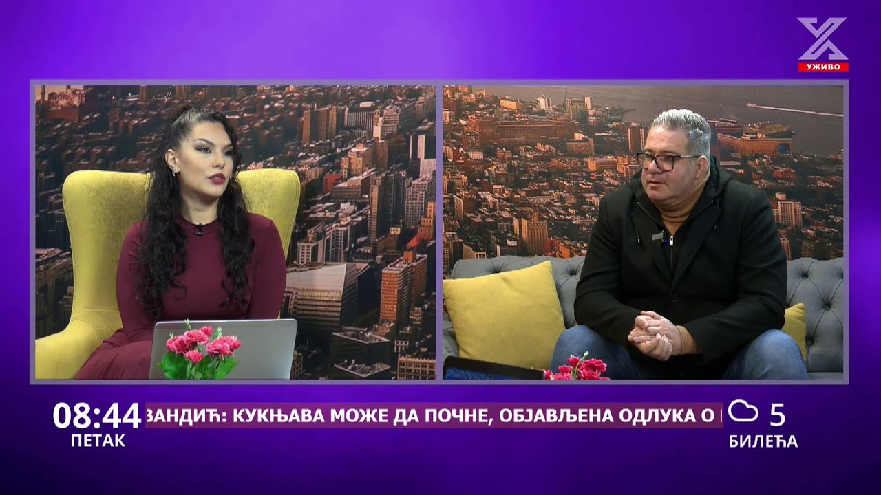 Gost jutarnjeg programa: Nebojša Rogan