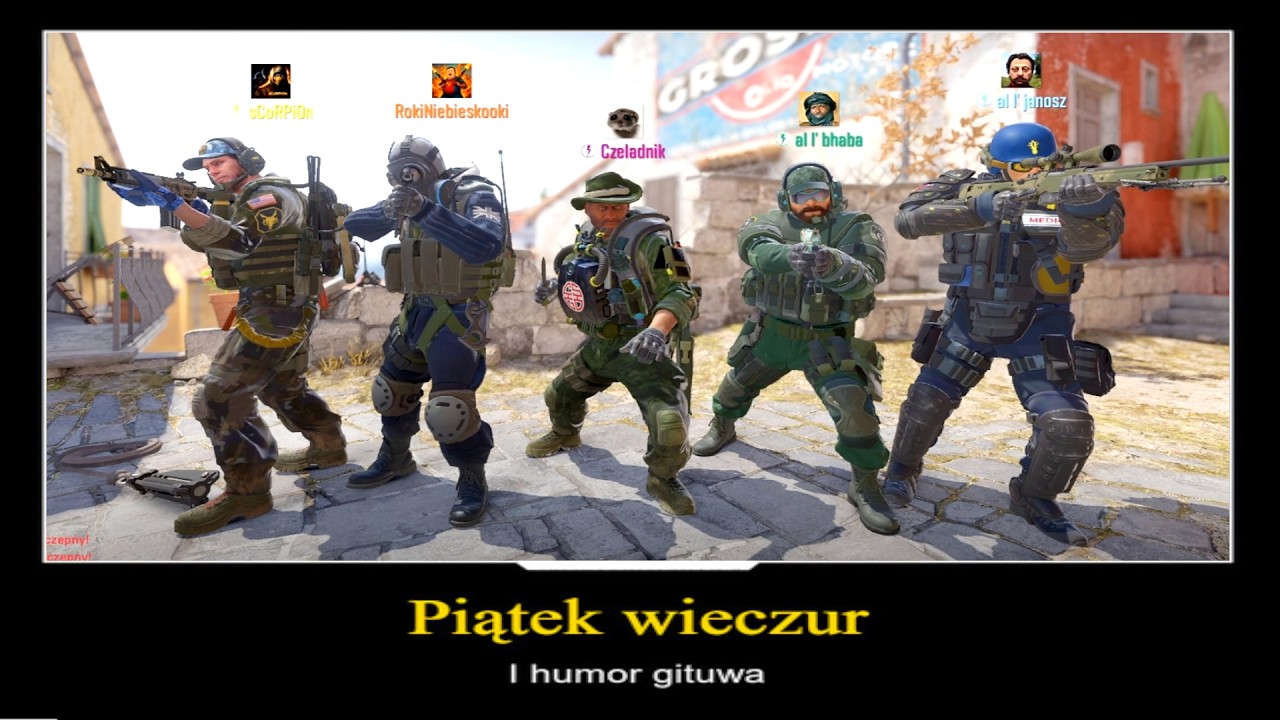 rok 2016, piontek wieczur, a ty grasz z ziomkami w cs pov