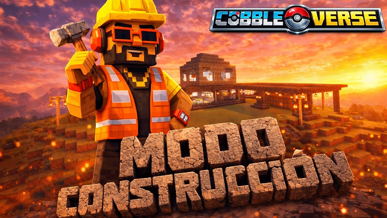 CobbleVerse | Construyendo MI CASA DEFINITIVA en Minecraft con Pokémon 🏡⚡