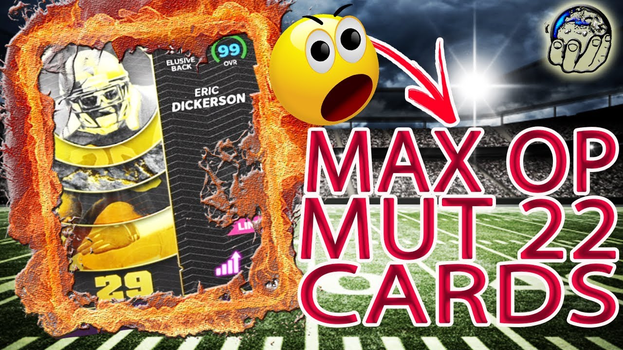 SUPER OP MAX LEVEL MUT 22 CARDS YOU SHOULD HAVE! MADDEN 22 ULTIMATE TEAM