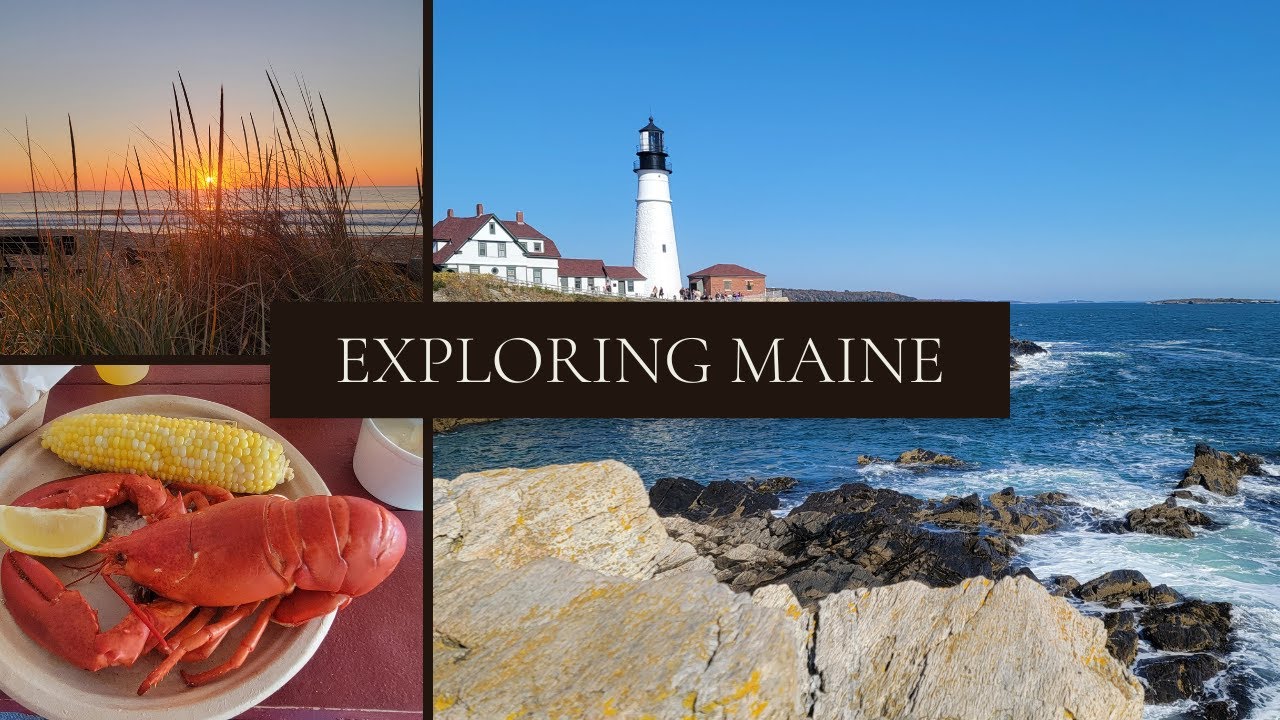 Exploring Maine, Portland, Old Orchard Beach, Acadia National Park, Alamoosook Lake