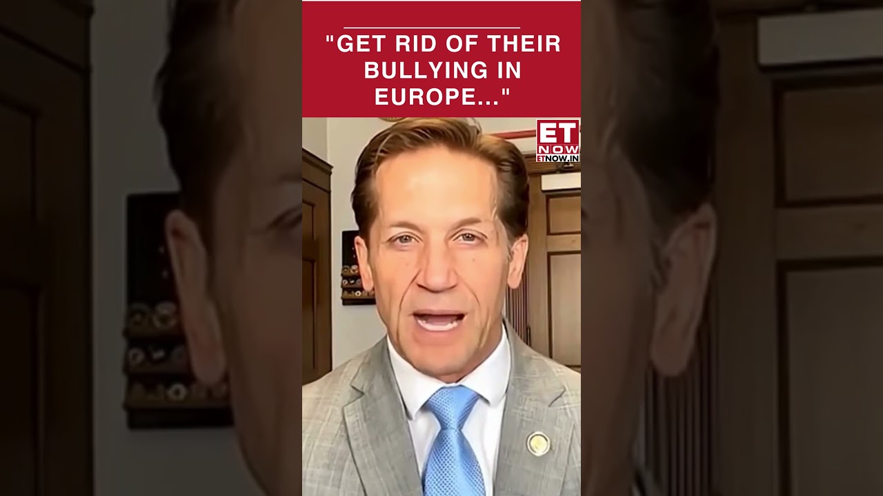 US Lawmaker Slams Europe Over Russian Oil, Calls for End to Pressure Amid Ukraine War | ET Now