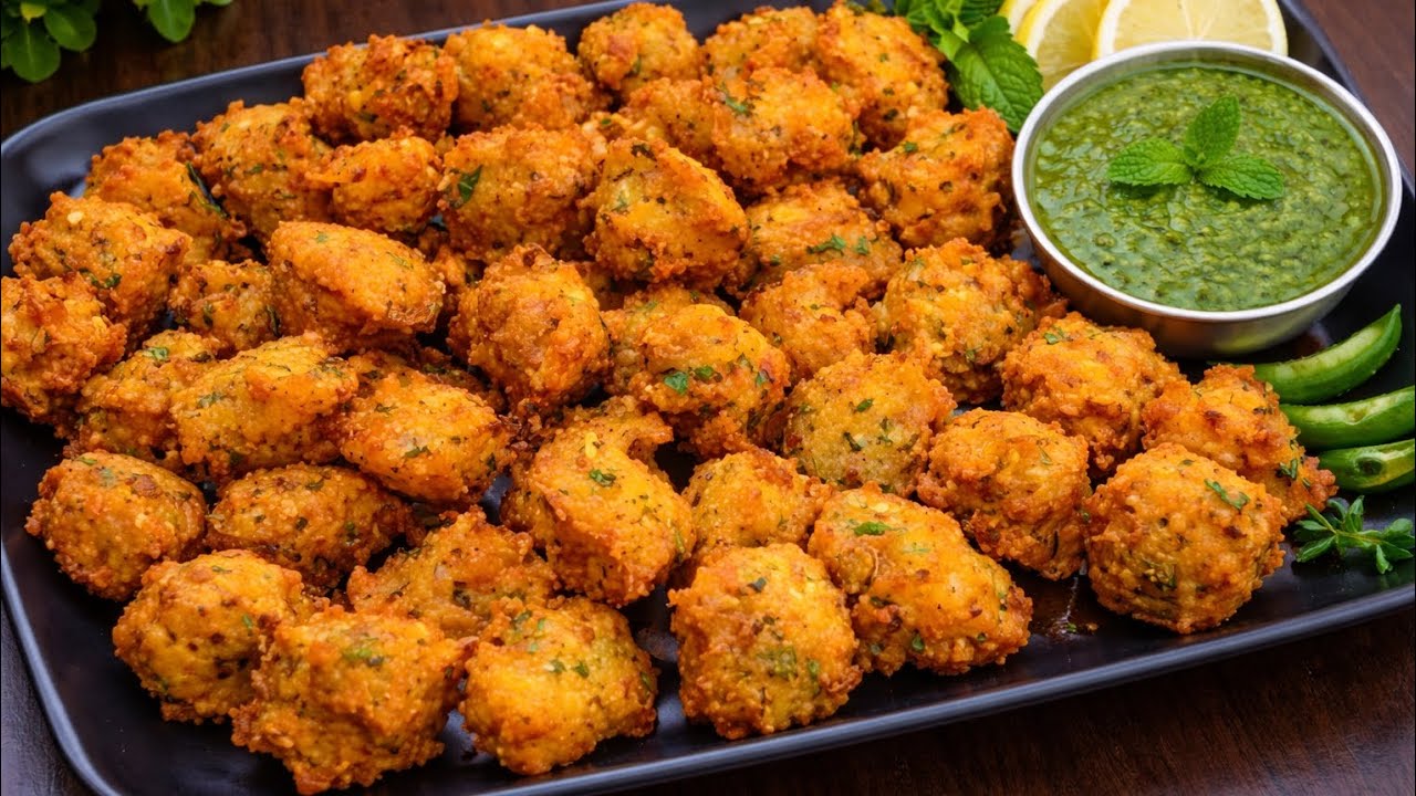 इतने क्रिस्पी पकौड़े कि चटनी भी कम पड़ जाए 😱🔥 ⭐|Tea Time Snacks Recipe |
