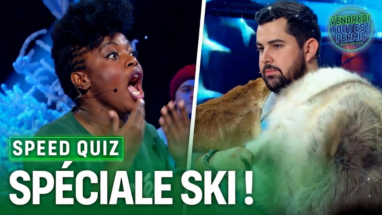 Jarry vs Iris Mittenaere : Speed Quiz Sp&eacute;cial Ski compl&egrave;tement givr&eacute; ! | VTEP | Best-of