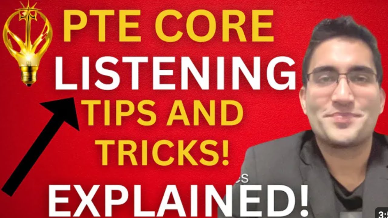 Top PTE Core Listening Tips and Tricks [for 2024]. All Parts Covered - DETAILED BREAKDOWN!