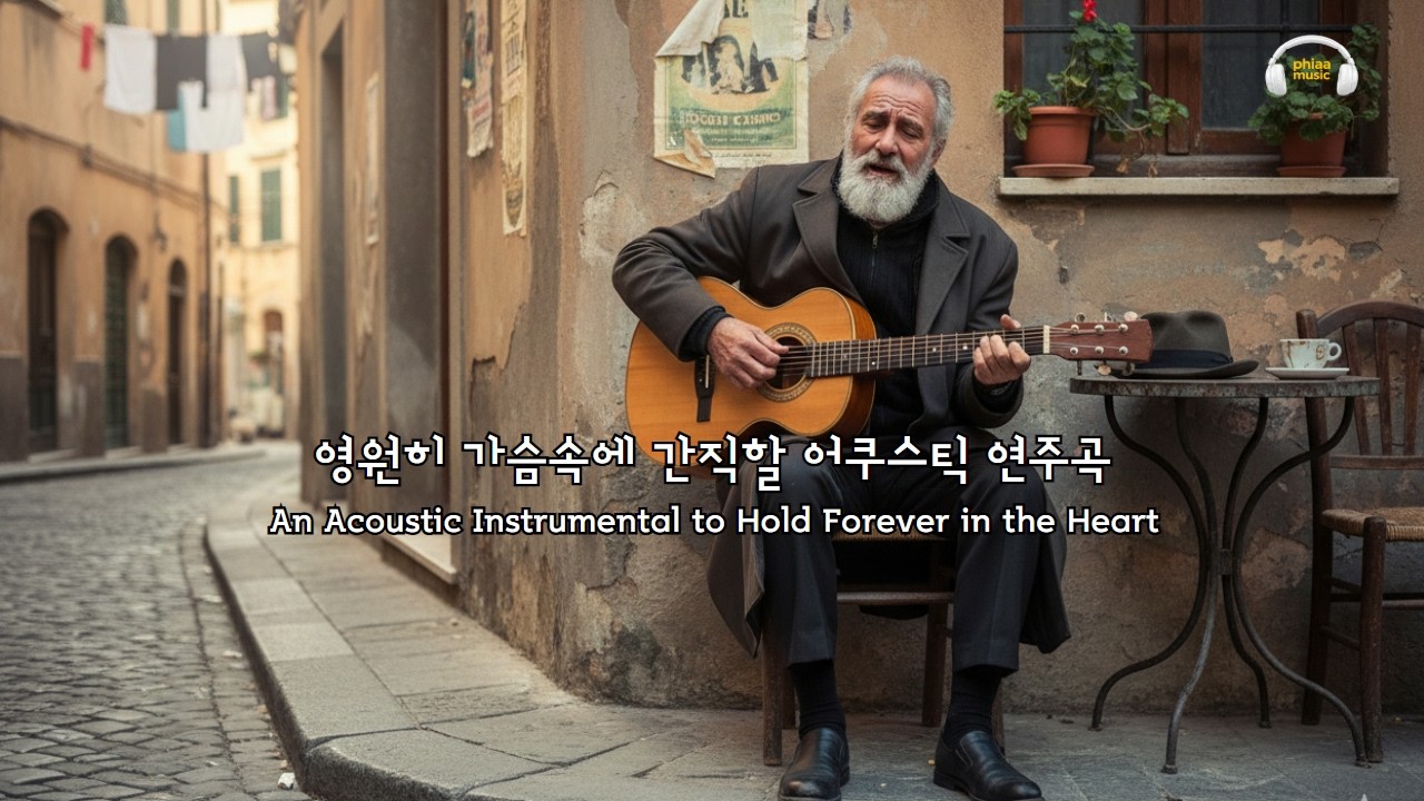 [2026년 음원발매] 🍀영원히 가슴속에 간직할 어쿠스틱 연주곡. An Acoustic Instrumentals to Hold Forever in the Heart