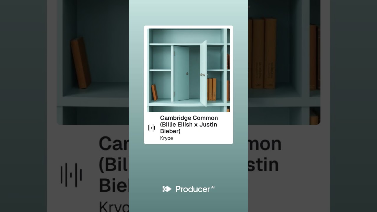 Billie Eilish x Justin Bieber - Cambridge Common (Official Video) ft. Kryo