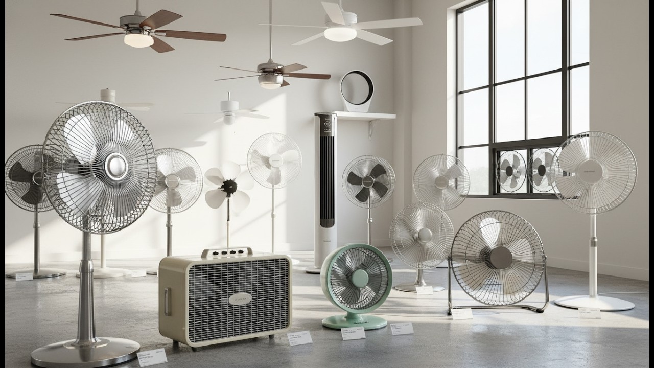 A História do Ventilador – O Poder do Vento Nas Mãos Humanas