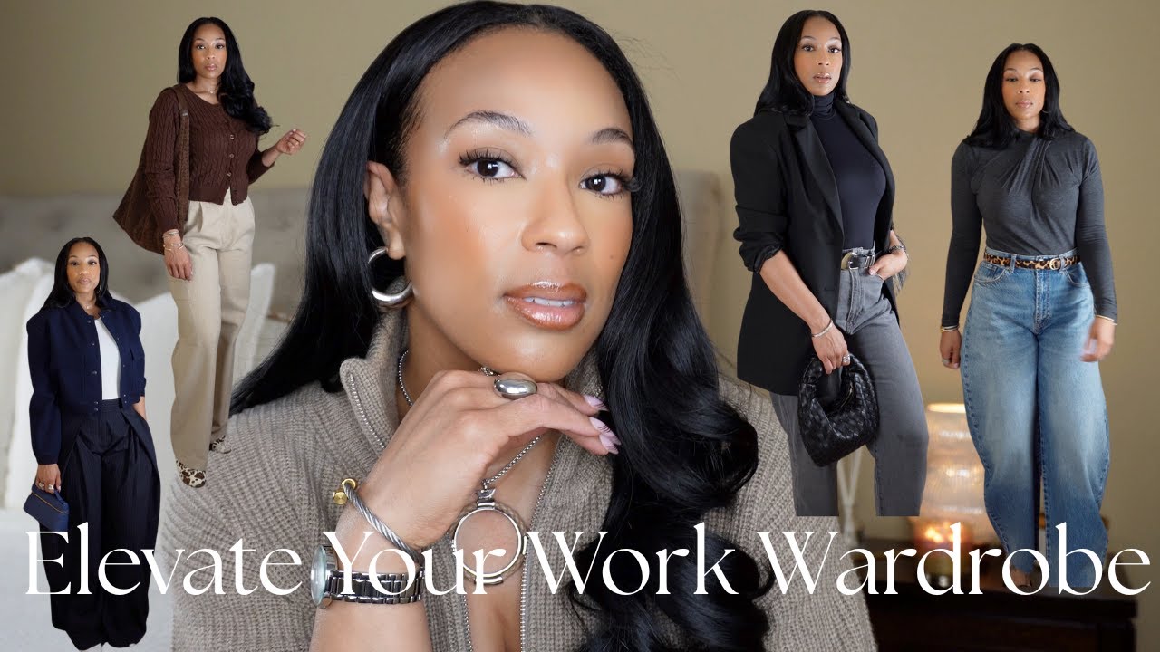How to Elevate Your Work Wardrobe | Business Casual Edition + Tips..