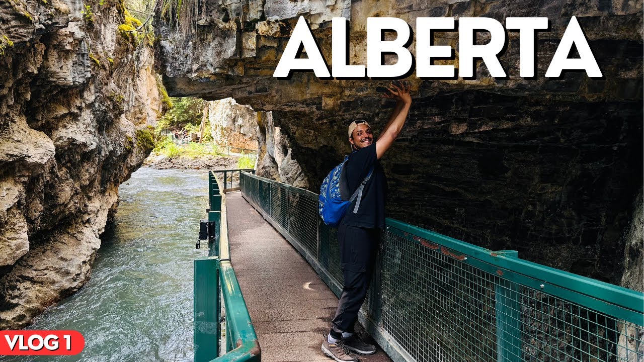 Alberta බලන්න ගියා Travel Vlog ✈️🇨🇦 |DAY 1| Sinhala Canada Vlog Alberta - VISHMITH W