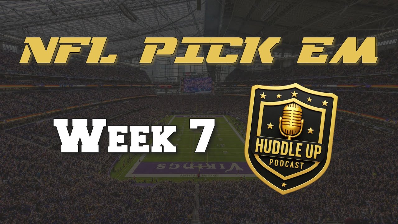 NFL Week 7 Picks