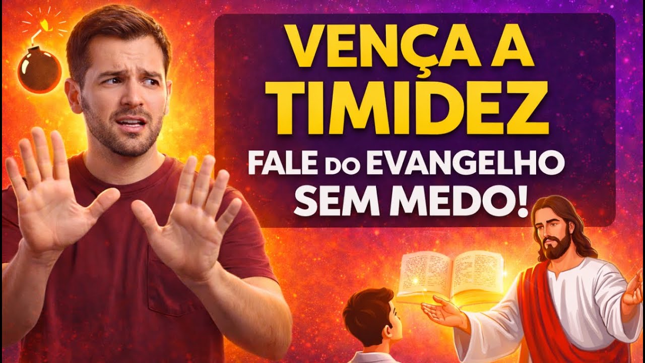 3 Passos para Vencer a Timidez e Falar do Evangelho sem Medo