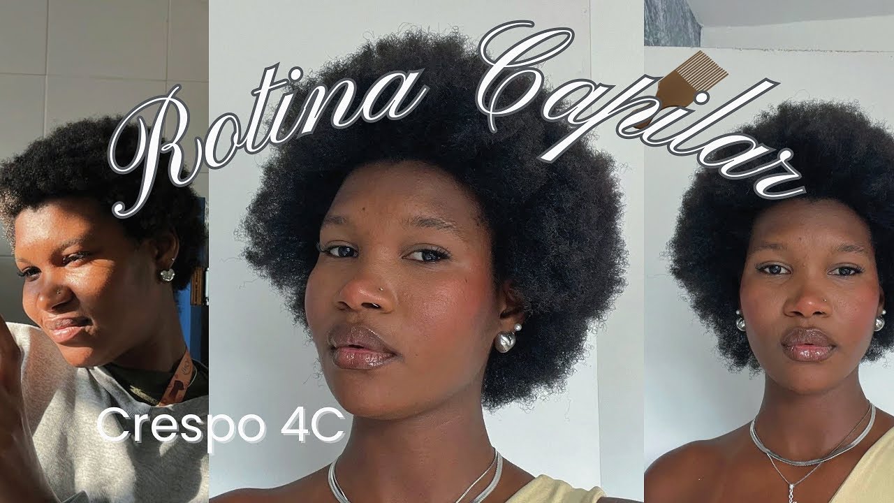 Como cuido do meu cabelo crespo 4c - como meu cabelo crespo cresceu rapido
