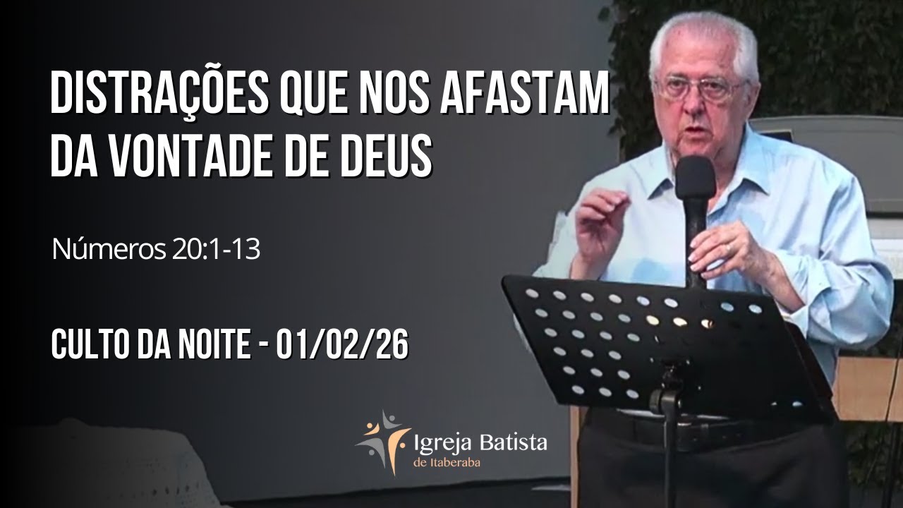 Distrações que nos afastam da vontade de Deus