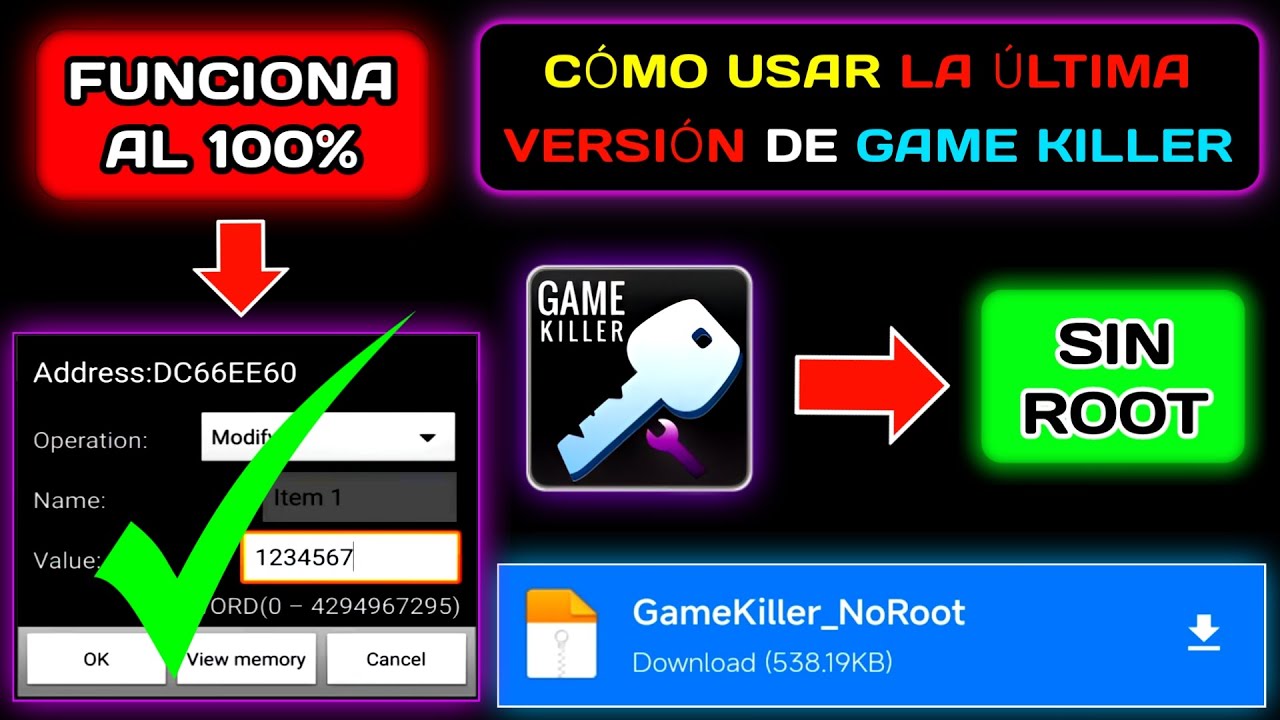 CÓMO USAR LA ÚLTIMA VERSIÓN DE GAMEKILLER SIN ROOT EN 2025