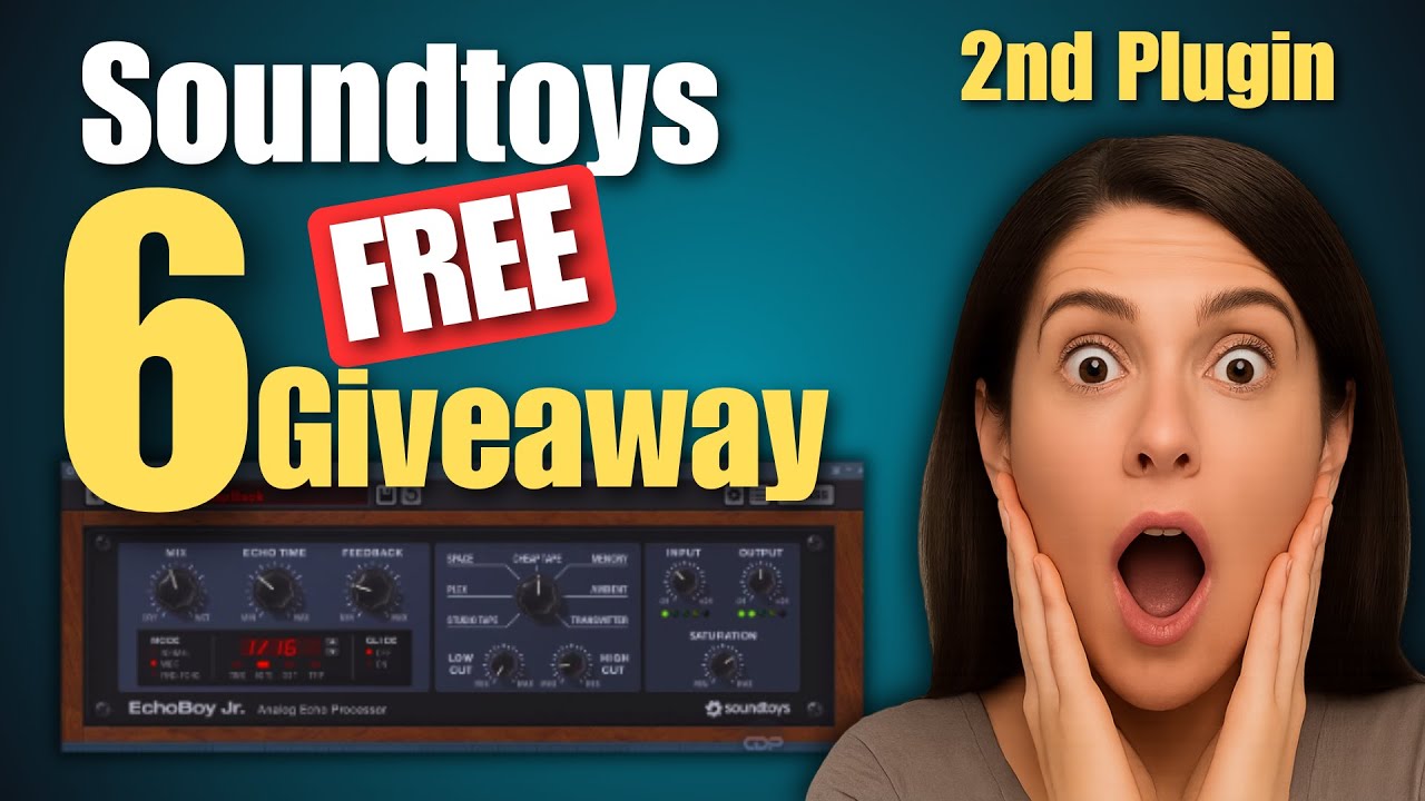 Розыгрыш 6 плагинов от Soundtoys: второй плагин — EchoBoy Jr.