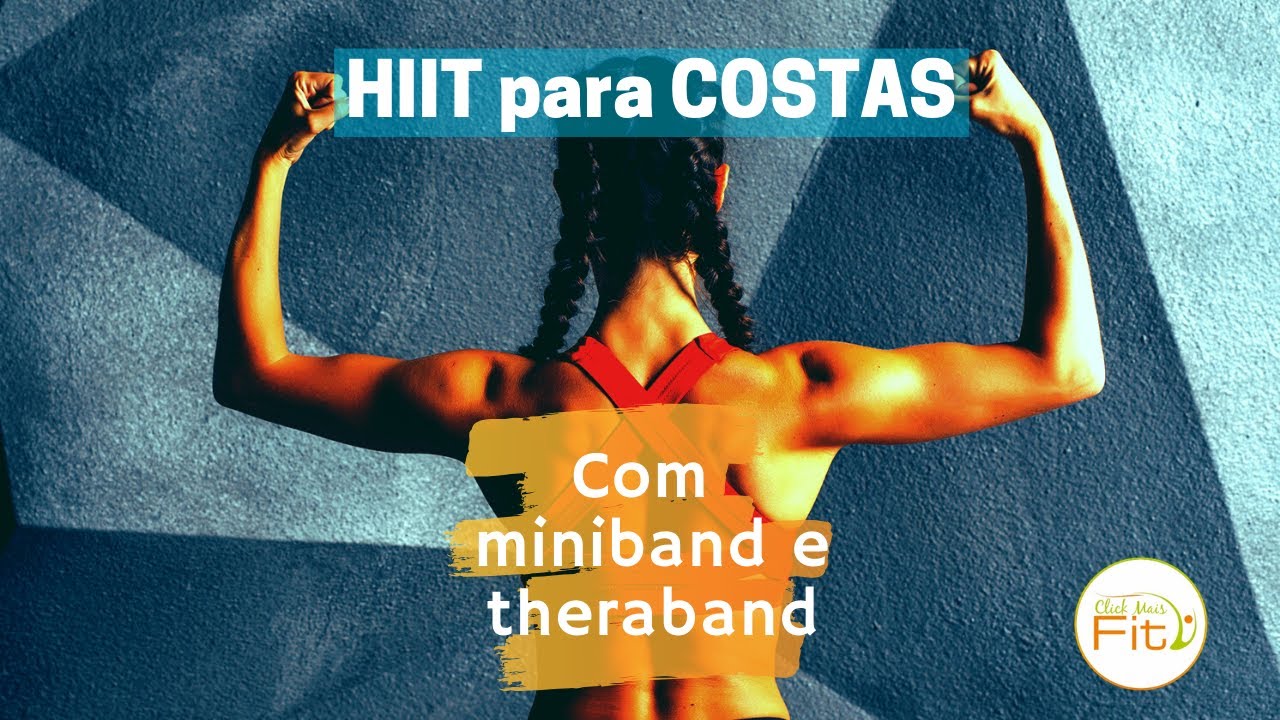 ESPECIAL: Treino das Costas com Miniband e Theraband
