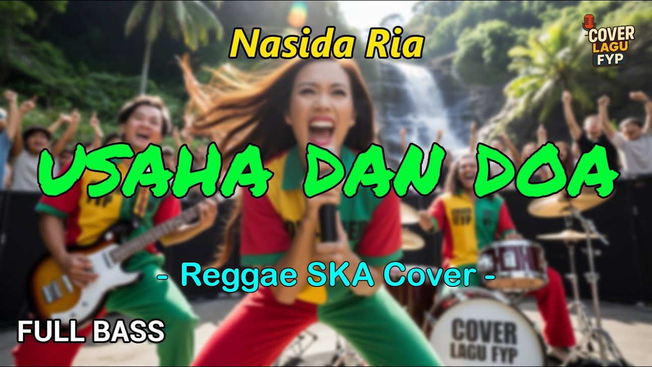 Nasida Ria - Usaha Dan Doa (Reggae Cover) || Full Bass