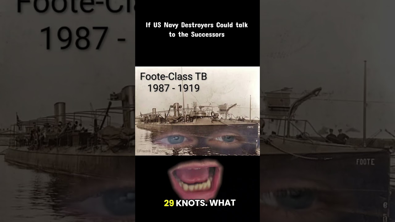 If US Navy destroyers could talk to their successors