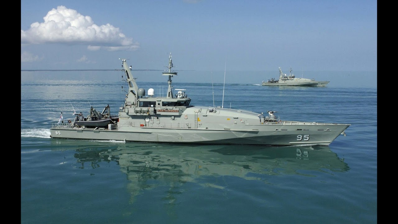 澳大利亞海軍 阿米德爾級巡邏艇 剪輯  Australia Navy Armidale class patrol ship