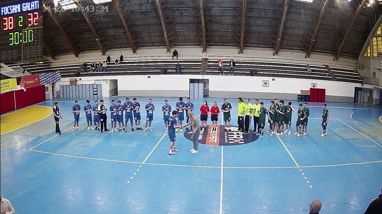 CSM Focșani 2007 38-32 CSS Galați, Turneu Final Juniori 1 Speranță, Locurile 7-8