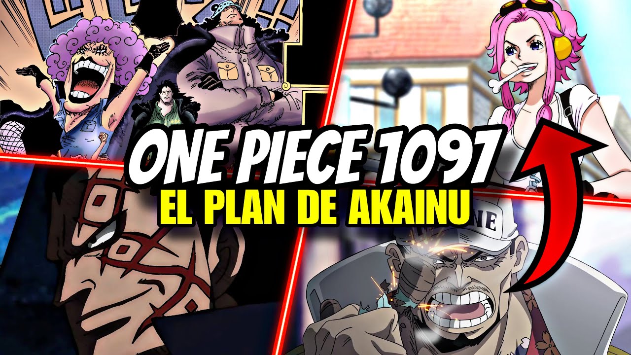ONE PIECE 1097 - ¡¡LA ARMADA REVOLUCIONARIA Y SU PRIMER MOVIMIENTO!! ¿JINNEY MORIRÁ?