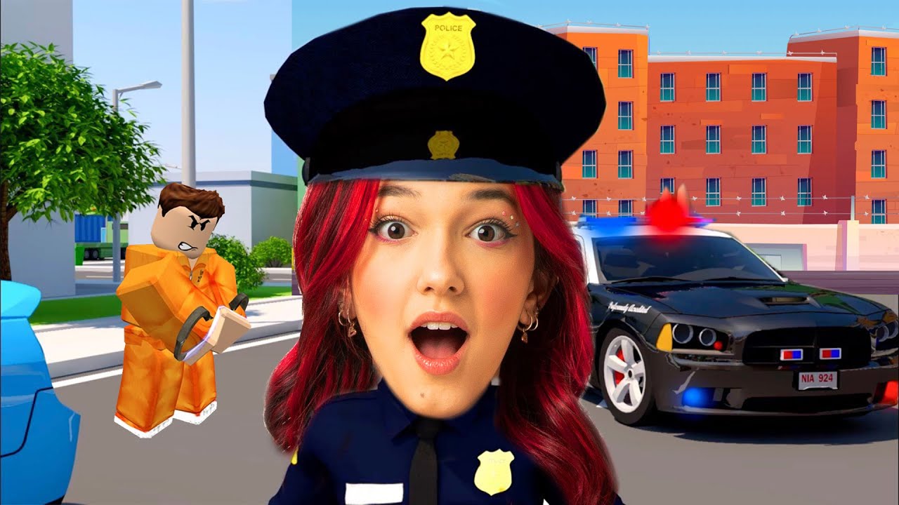Roblox - CONSTRUÍ UMA PRISÃO E VIREI POLICIAL (My Prison) | Luluca Games