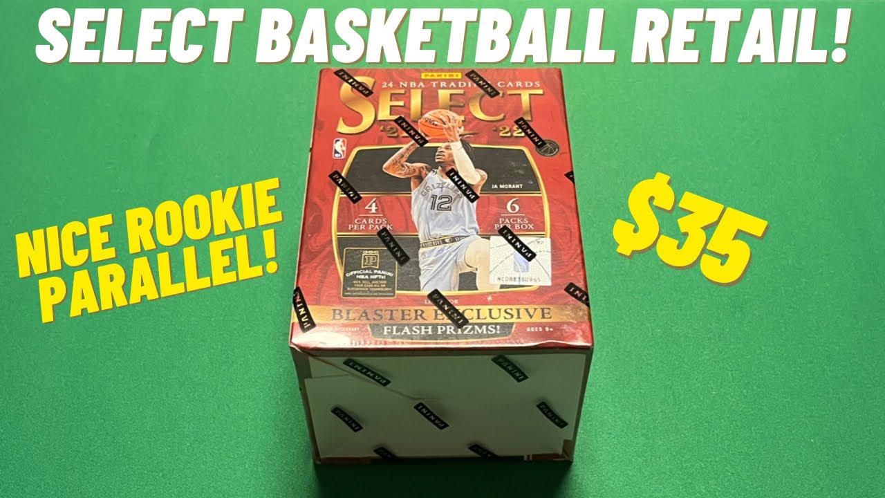 2021-22 Panini Select Basketball Blaster Box Opening Review! Top Rookies! New Retail Sports Cards!