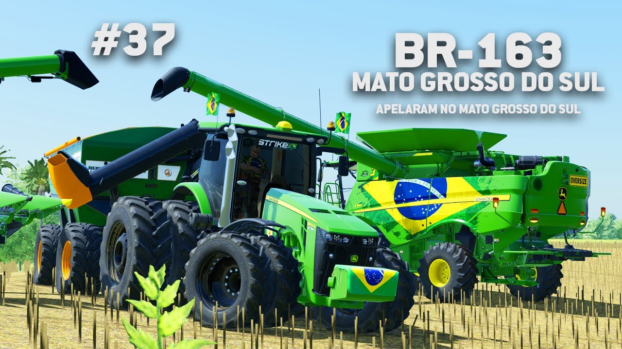 APELARAM NO MATO GROSSO DO SUL - FARMING SIMULATOR 22 - EP 37 (BR-163 MS)