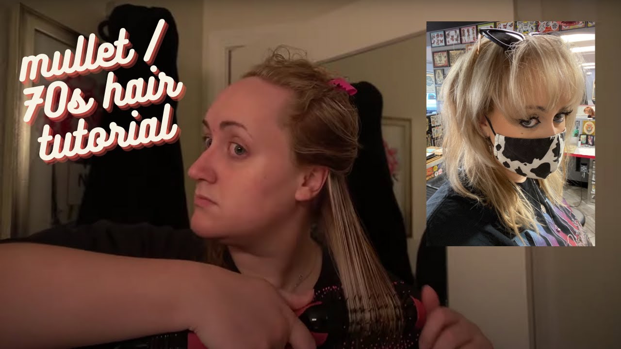 How I Style My 70s Mick Jagger Shag Mullet Haircut | Brittany Broski