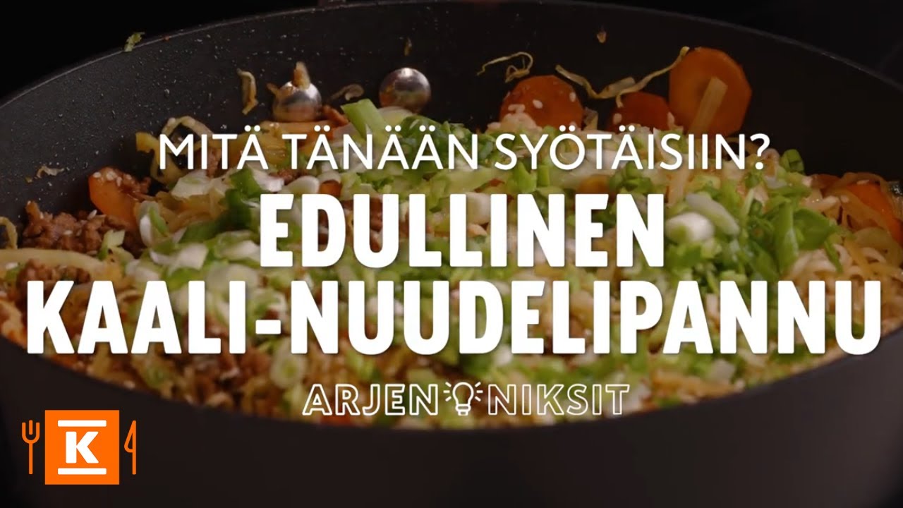 Kaali-nuudelipannu | Arjen niksit | K-Ruoka