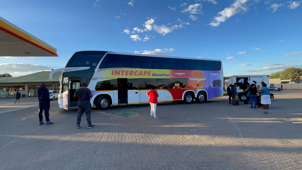 Da Namíbia 🇳🇦 até na África do Sul 🇿🇦 de Autocarro