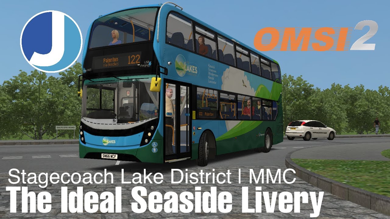 OMSI 2 | Seaside Route 122 | Studio Polygon 400MMC | Stagecoach Lake District