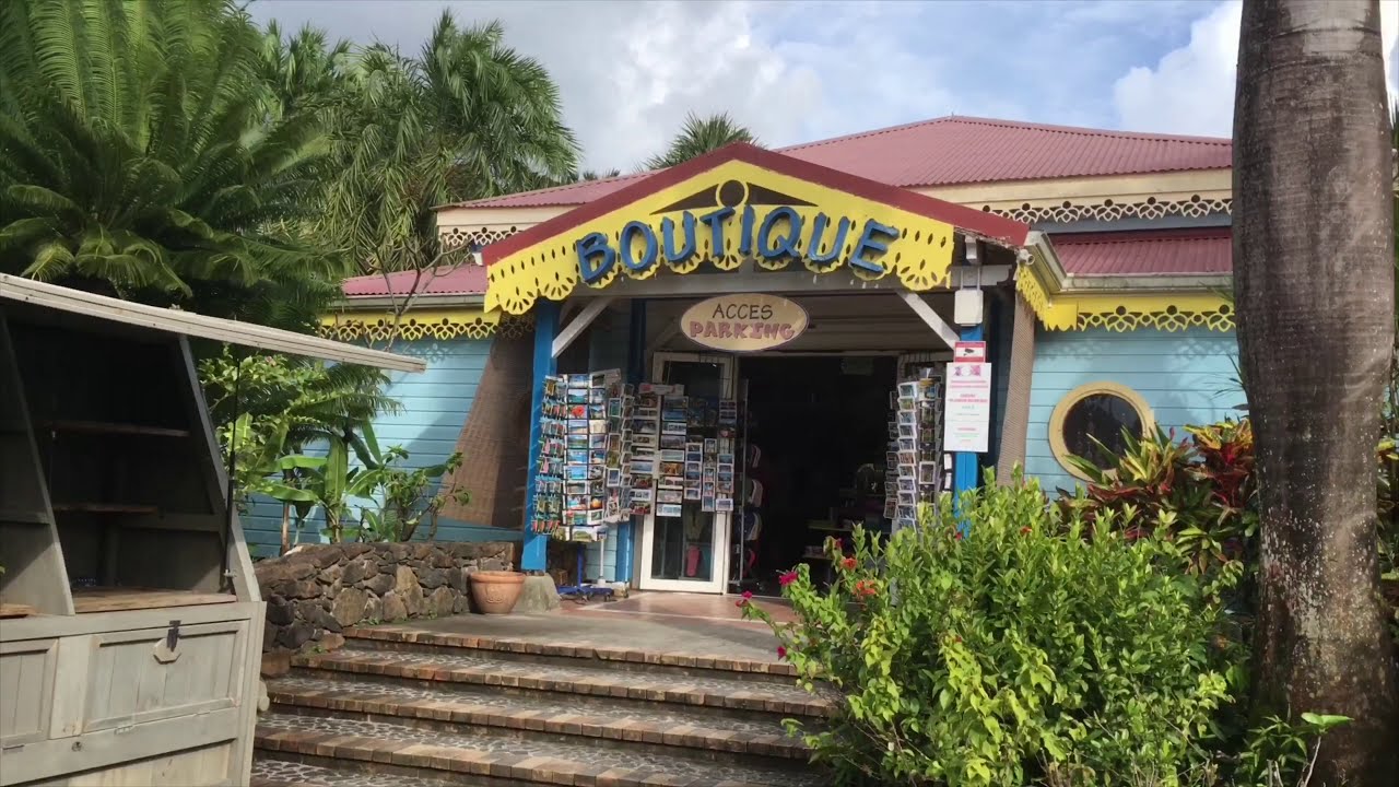 Guadeloupe /Jardin Botanique de Deshaies  4K