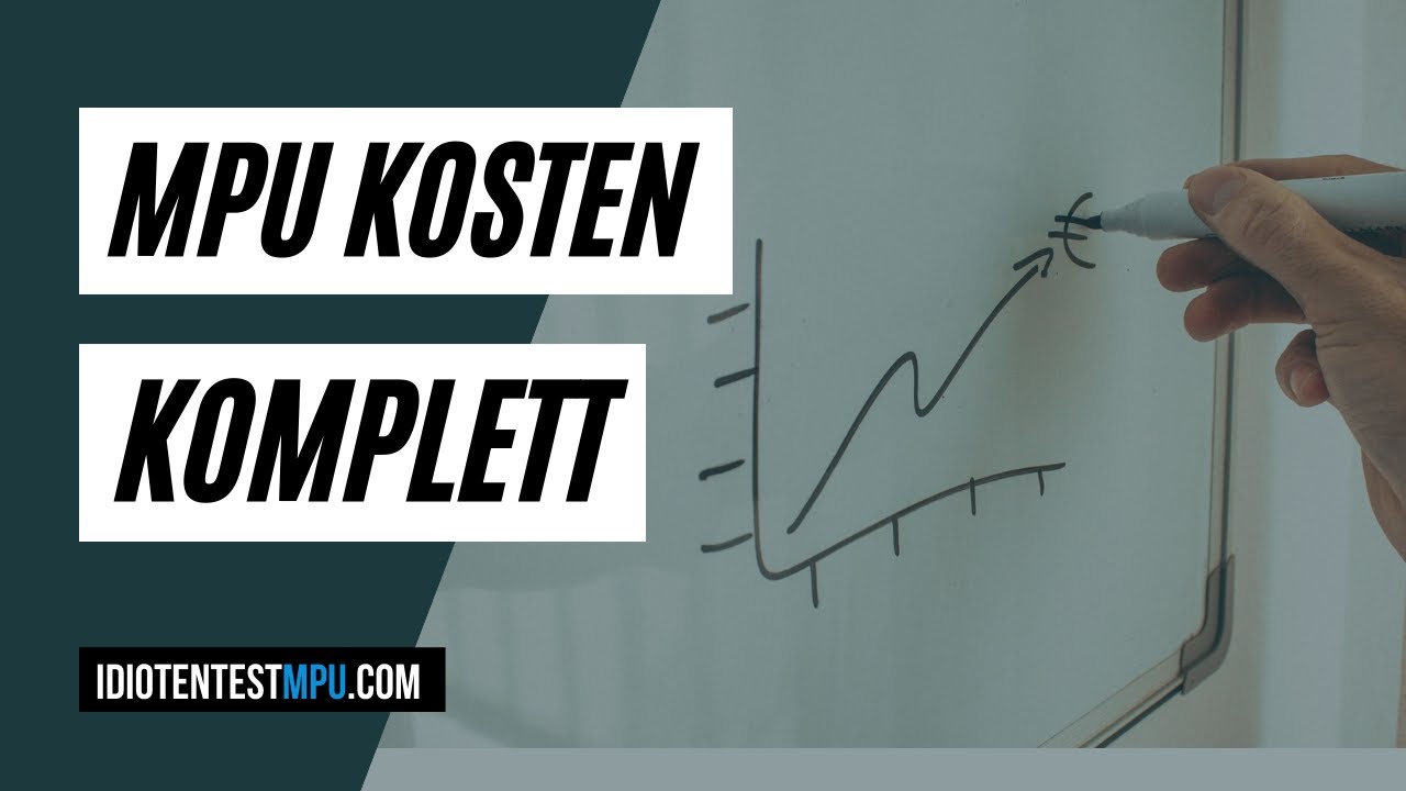 Die kompletten MPU-Kosten auf einen Blick!