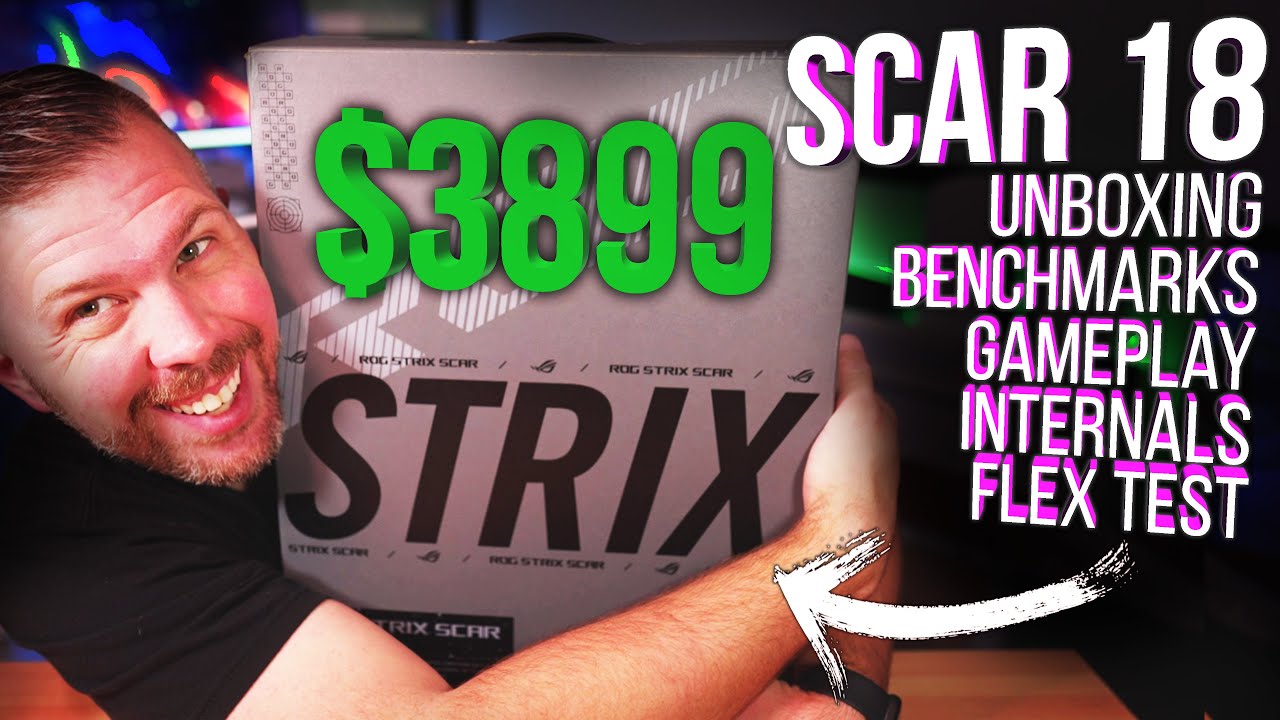 Asus Scar 18 (RTX 4090) Unboxing, Gameplay, Basic Benchmarks, Internal Analysis, Flex Test, More!
