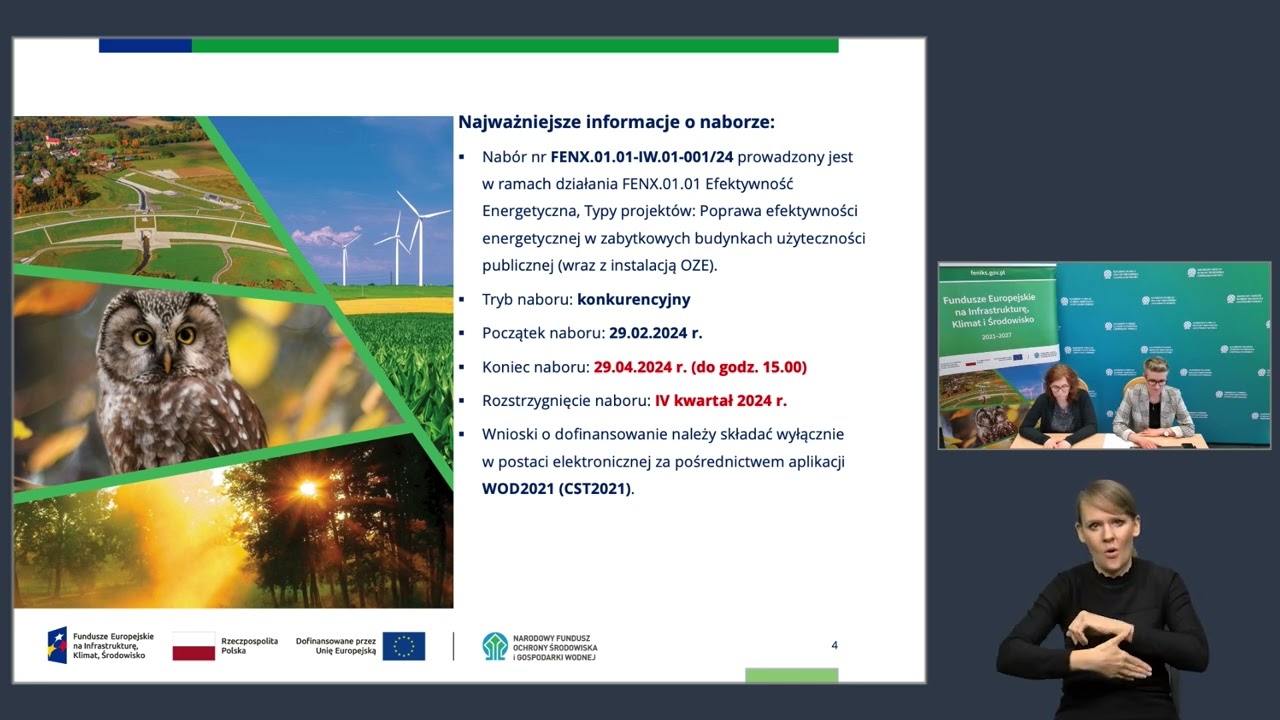 11.04.2024 r. Poprawa efektywności energetycznej w zabytkowych budynkach użyteczności publicznej
