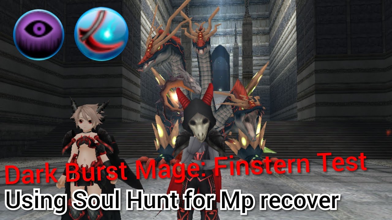Dark Burst: Soul hunt for mage (Dark Power lv4 Review pt1) - Toram