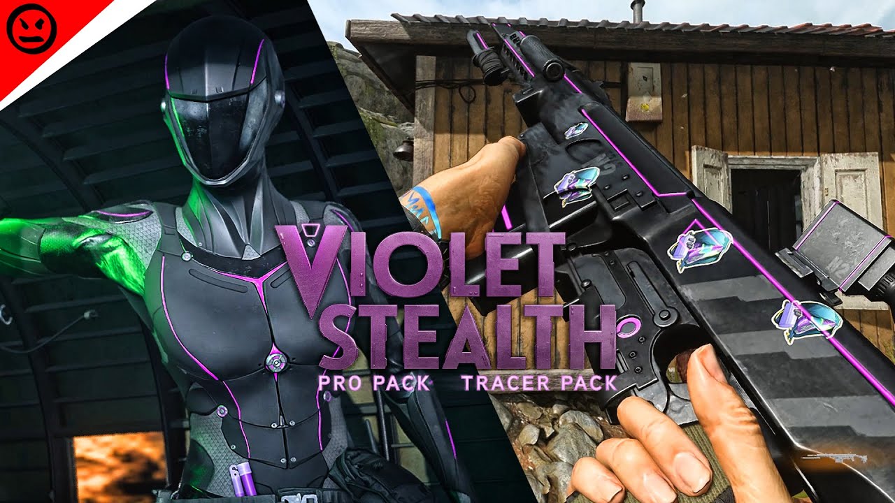 Tracer Pack: Violet Stealth Pro Pack - Warzone Showcase