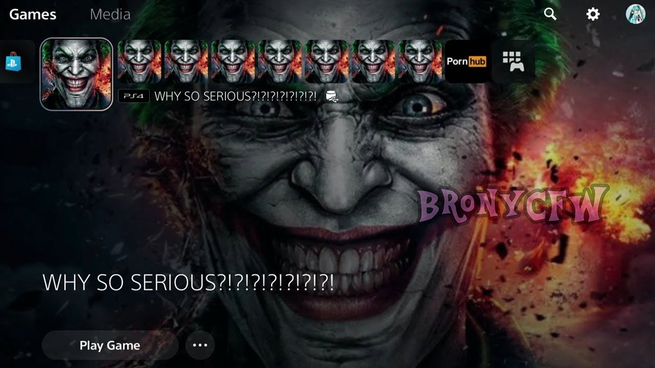 Vandalising My PS5 With Memes Part 1 😎 (JOKER BEATBOX  - WHY SO SERIOUS 🔥🔥🔥🔥)