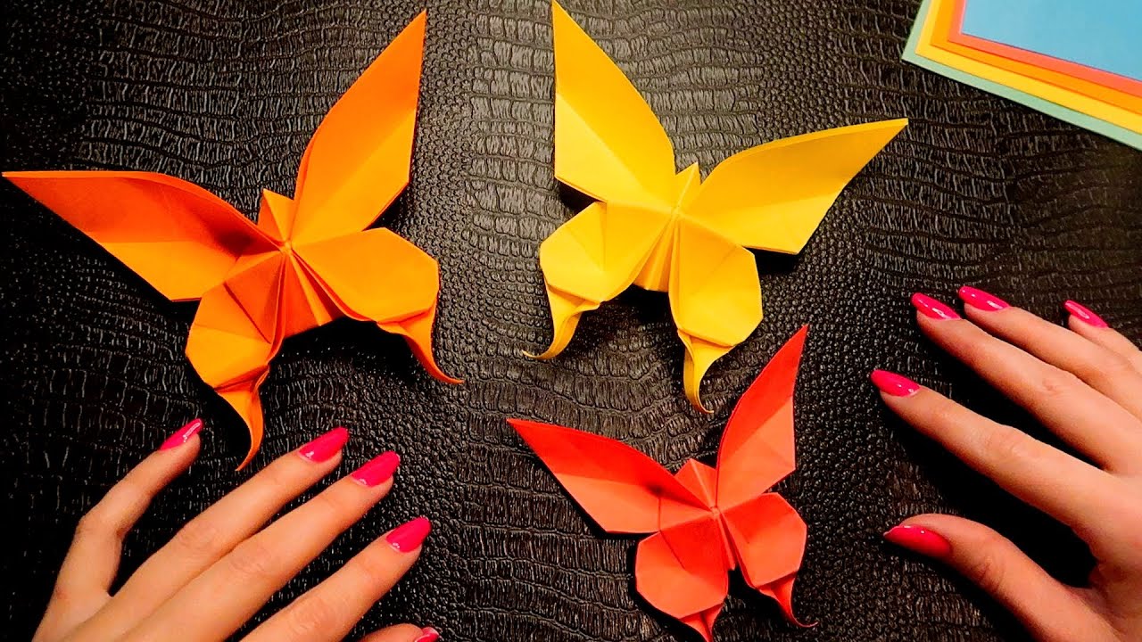 Origami Paper Butterfly 🦋 ASMR Whisper