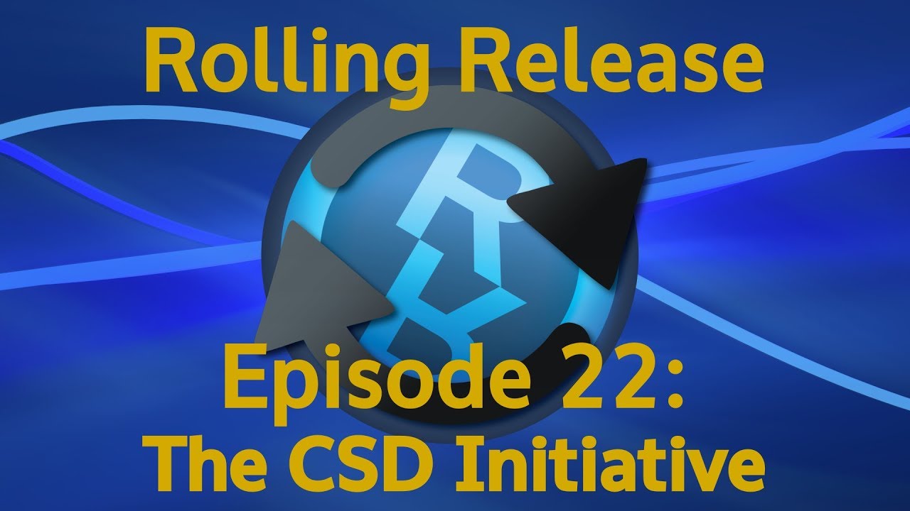 The CSD Initiative - Rolling Release #22