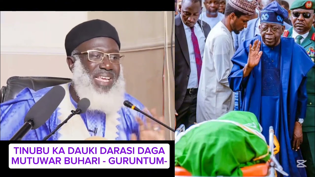 Tinubu ka dauki Darasi daga Mutuwar Buhari - GURUNTUM-
