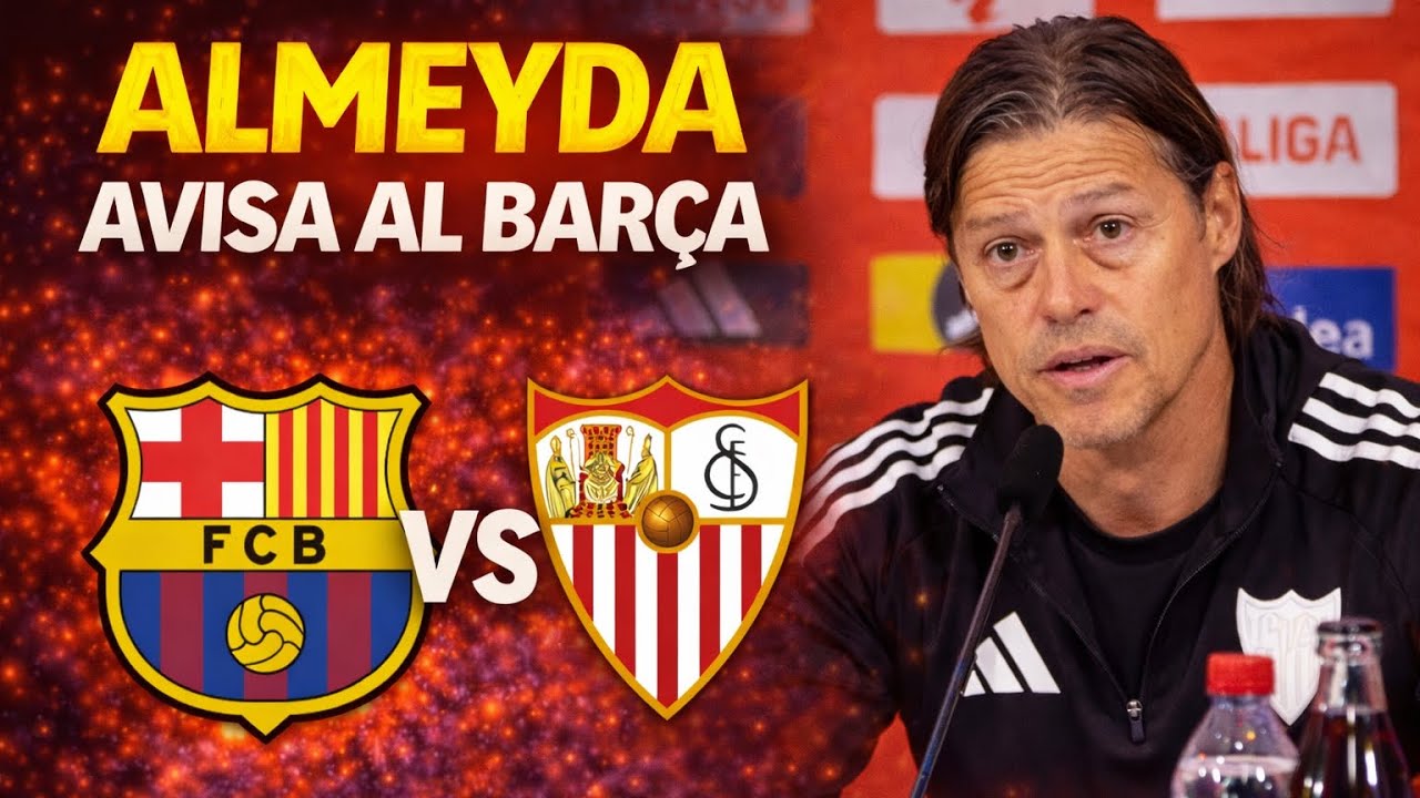 Almeyda habla claro antes del gran partido en Barcelona