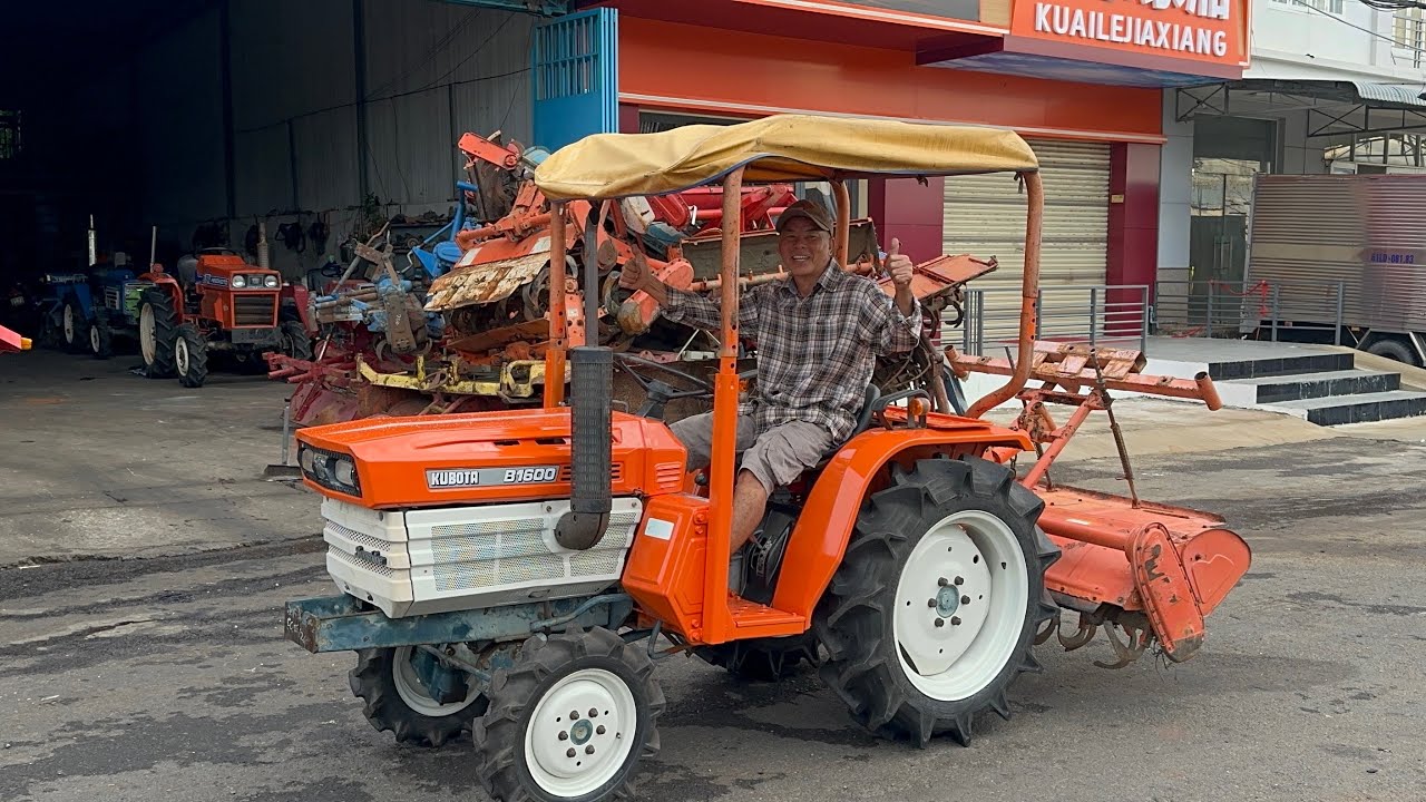 Máy cày Kubota B1600 | Giá Trong Video. Thuận Máy Cày 035.829.1644