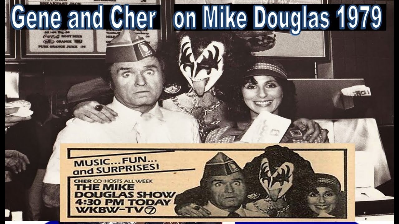 Gene and Cher on Mike Douglas show 1979