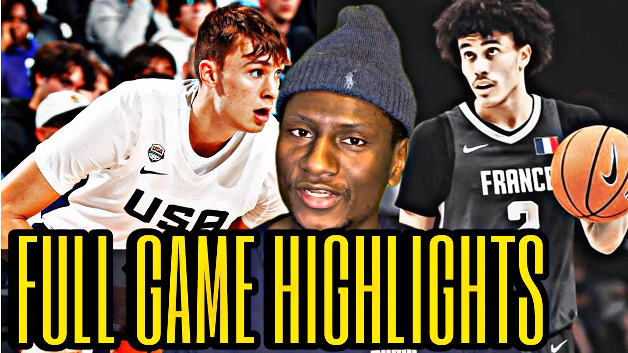 NOLAN TRAORE DÉTRUIT LES AMÉRICAINS AUX NIKE HOOP SUMMIT JE SUIS CHOQUÉ ! MP RÉACTION