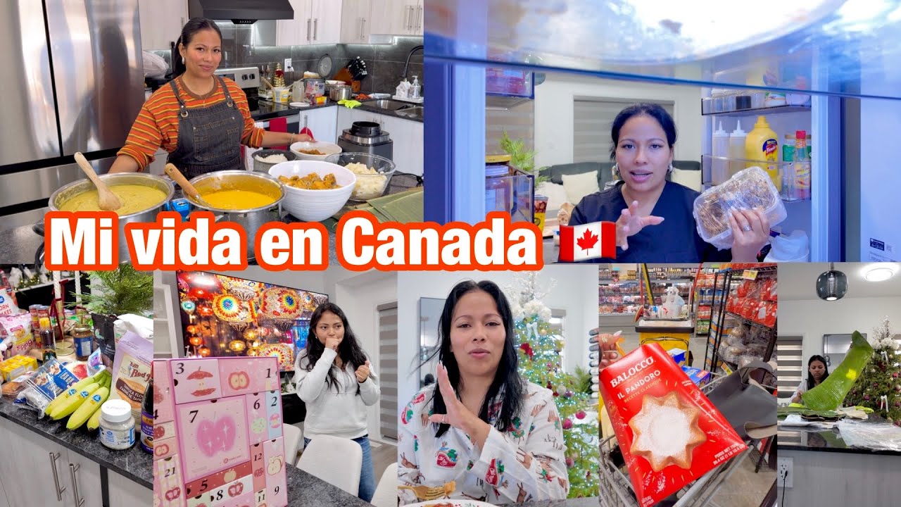 Mi vida en Canadá 🇨🇦|Nacatamales hondureños, compras,limpieza & tiempo en familia