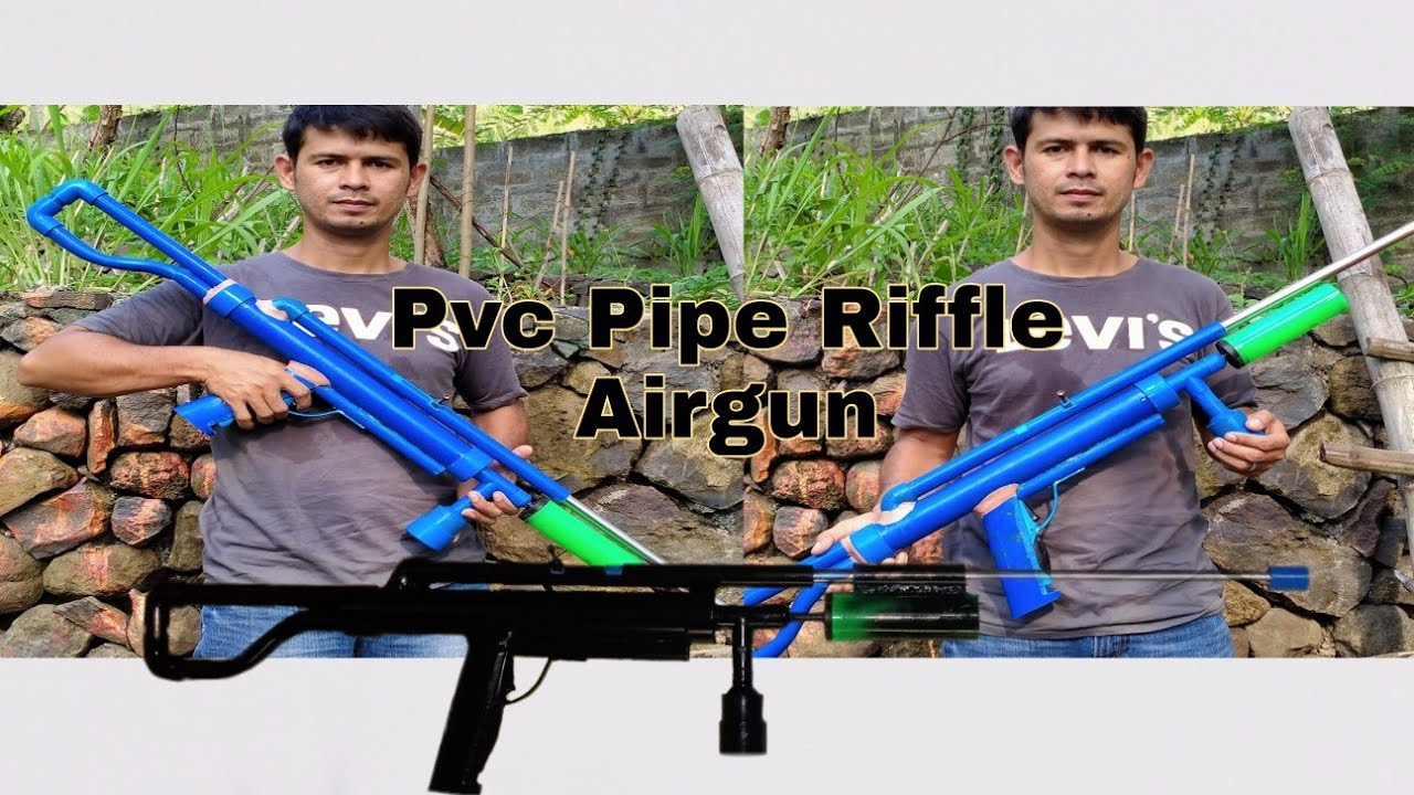 PVC Pipe Riffle Gun Tutorial - New Version