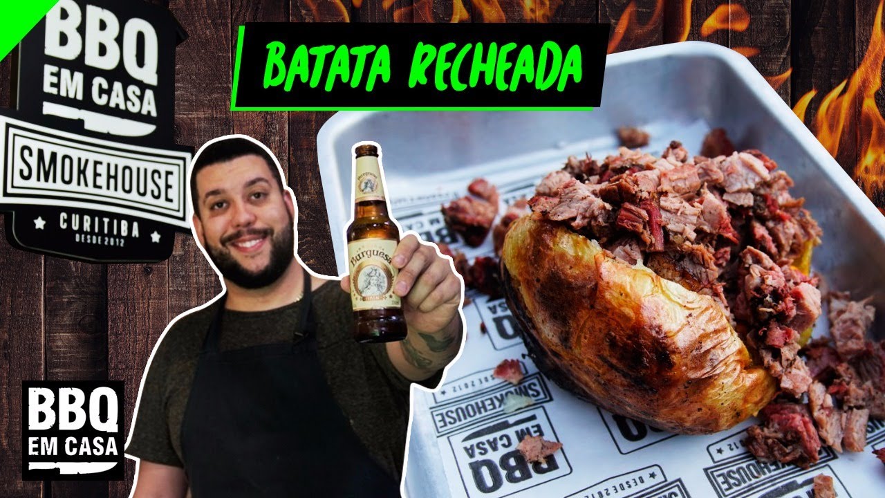 BATATA RECHEADA COM BRISKET - BAKED POTATO